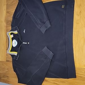 Men's L Tommy Bahama 1/4 zip lightweight sweatshirt